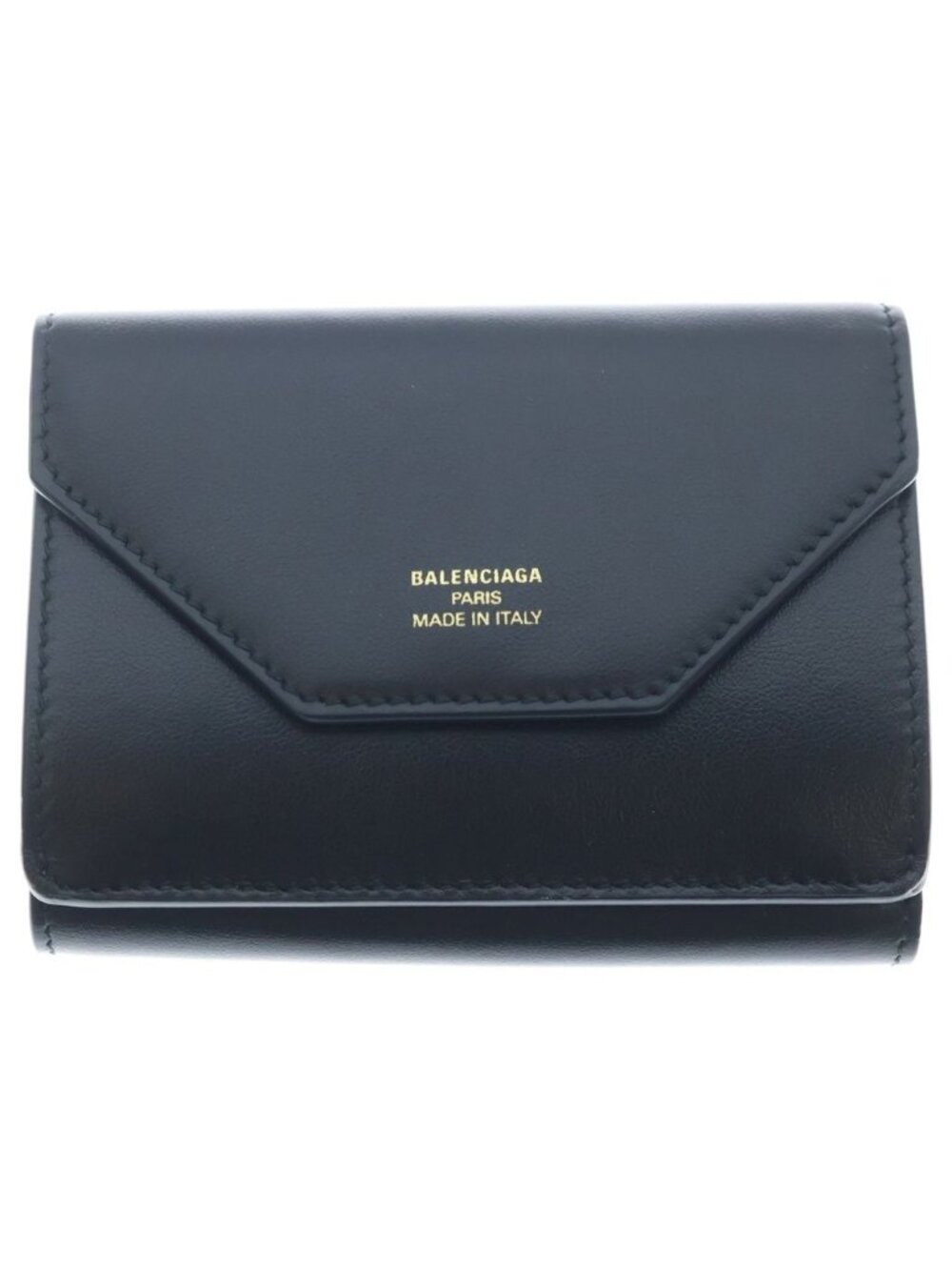 Balenciaga Envelope Mini Wallet Leather Trifold